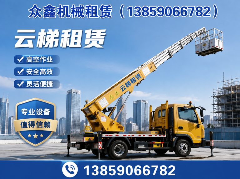 连江县剪刀车出租展示图
